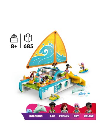 LEGO Friends Travel Boat Adventure, Kids' Building Kit 42664