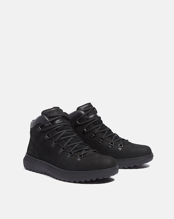 Timberland Hudson Road Mid Lace Waterproof Chukka Boot - Black