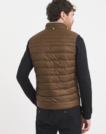 BOSS Block Logo Insulated Gilet - Green