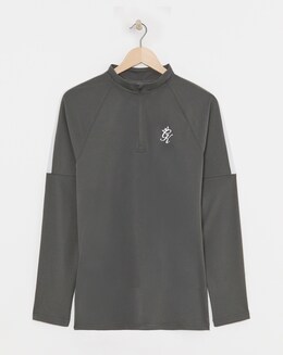 Gym King Core Plus Poly Funnel 1/4 Zip Top