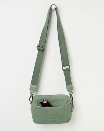 Fatface Leather Olso Camera Bag