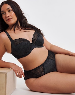 Elomi Lucie Plunge Wired Bra Black