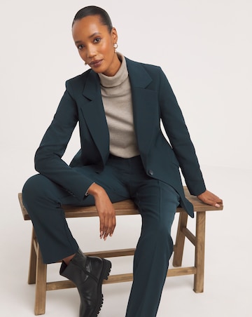 PVE Blazer With Wide Lapels