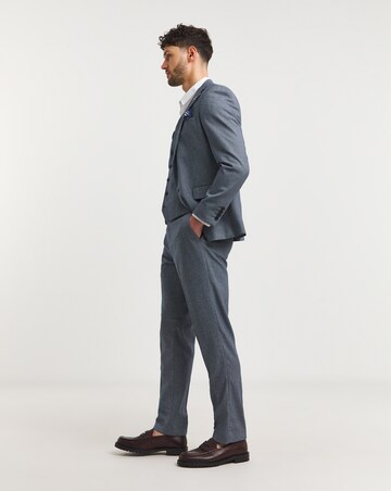 Lewis Blue Puppytooth Suit Jacket
