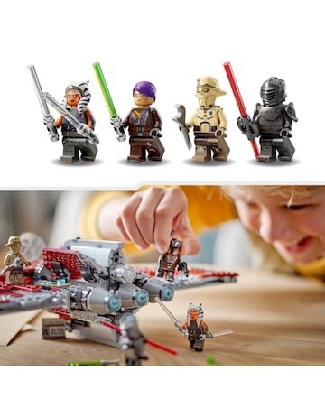 LEGO Star Wars Ahsoka Tano's T-6 Jedi Shuttle Set 75362
