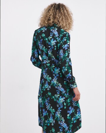 Button Through Midi Shirt Dress