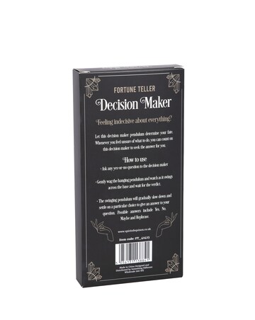 Pendulum Decision Maker