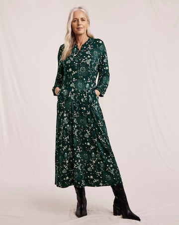 Julipa Printed Jersey Midi Dress