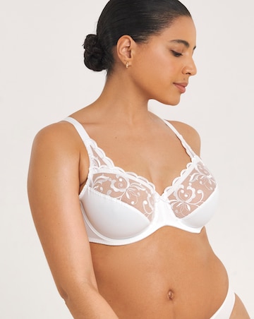 Playtex Flower Elegance Embroidered Wired Bra