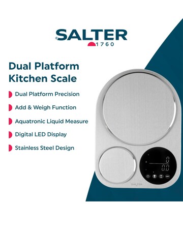 Salter Dual Platform Scale - Stainless Steel