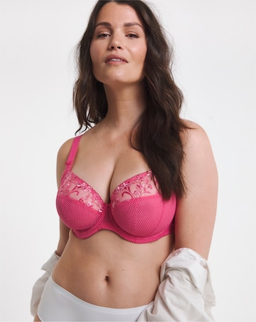 Elomi Charley Plunge Wired Bra Pink