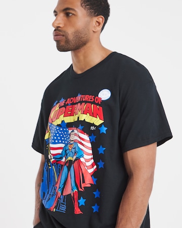 Superman Graphic T-Shirt - Black