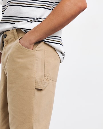 Garment Washed Carpenter Short