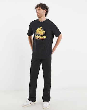 Timberland Boot Graphic T-Shirt - Black