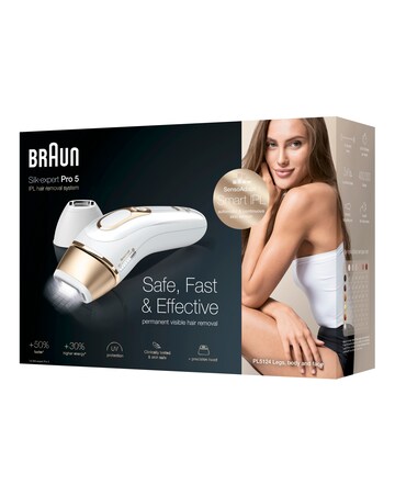 Braun 5124 IPL Precision Removal System and Beauty Pouch