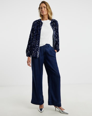 Sequin Bomber