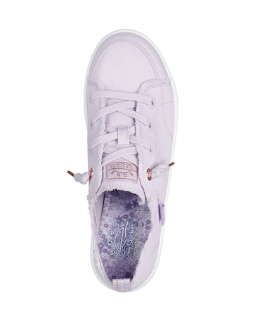 Skechers Lavender Bobs B Cute Trainers- Standard Fit (D)