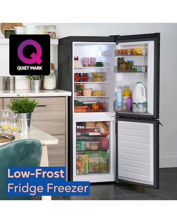 Russell Hobbs RH145FF501E1B 50cm Fridge Freezer Black - 144cm Height