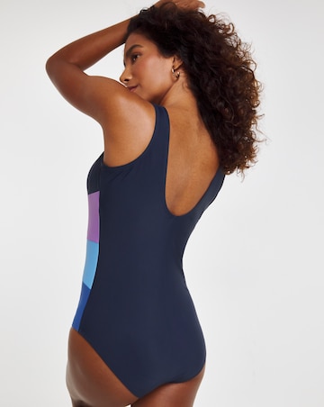 Sports Piping Swimsuit