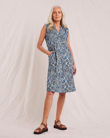 Julipa Pure Cotton Printed Shift Dress