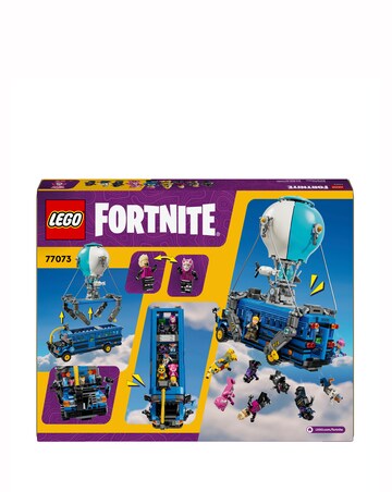 LEGO Fortnite Battle Bus Collectible Video Game Toy with Minifigures 77073