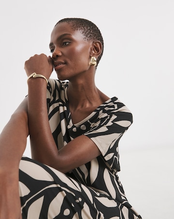 Great Value Soft Touch Midi T-Shirt Dress