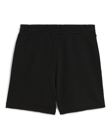 PUMA Essentials Small No.1 Logo 5" High Waist Shorts