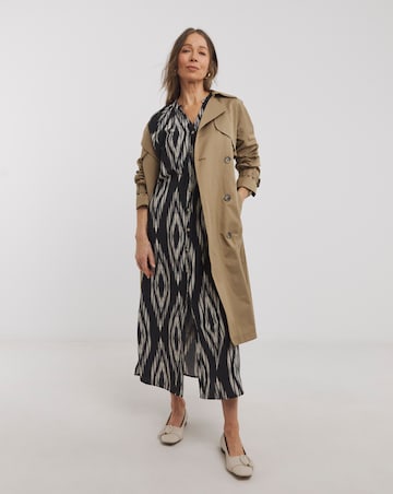 Printed Kaftan Dress