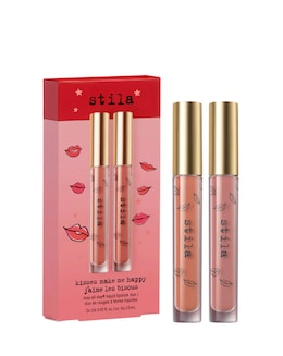 Stila Kisses Make Me Happy Stay All Day Lipstick Petal &amp; Peach.Worth 42GBP