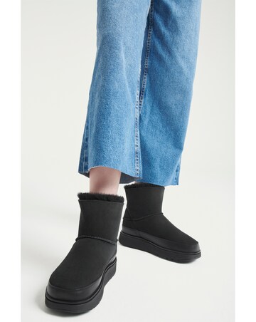 FitFlop Gen FF Mini Suede Shearling Warm Boots Standard Fit