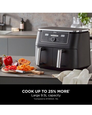 Ninja Foodi Dual Zone 9.5L Air Fryer MAX AF400UK