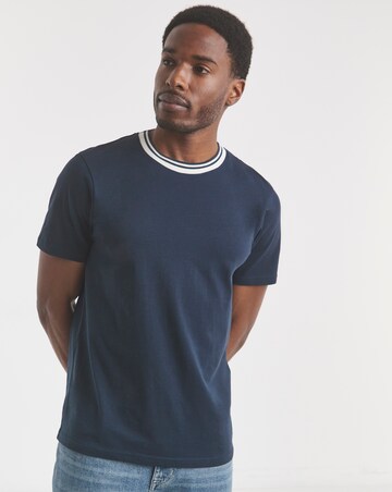 Ringer T-Shirt- Navy