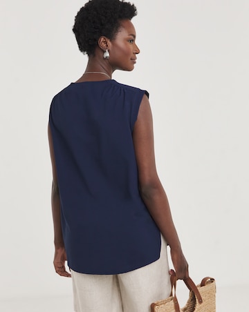 Zip Front Top