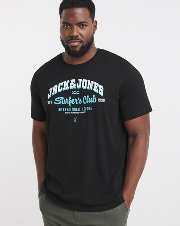 Jack & Jones Logo T-Shirt - Black