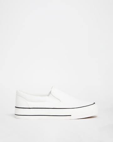 Nielson Slip On Chunky Sole Trainers - Extra Wide Fit (EEE)