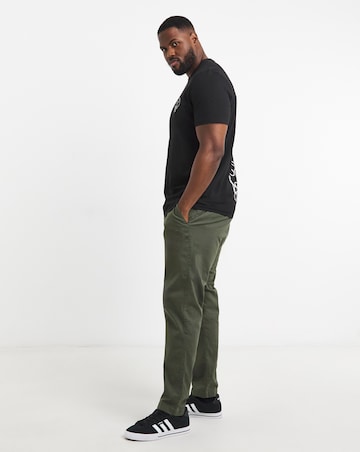 Jack & Jones Skull Back Graphic T-Shirt - Black