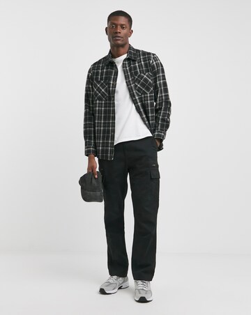 Double Pocket Check Overshirt
