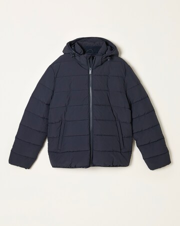FatFace Winkworth Puffer Coat - Navy