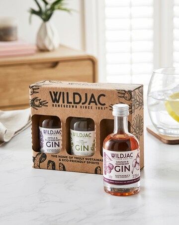 Wildjac Fruit Gin Collection Gift Box 3 x 50ml