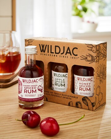 Wildjac Spiced Rum Collection Gift Box 3 x 50ml