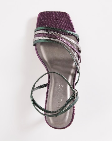 Strappy Crossover Sandal EEE Fit