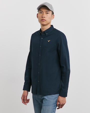 Voi Long Sleeve Oxford Shirt Long Length