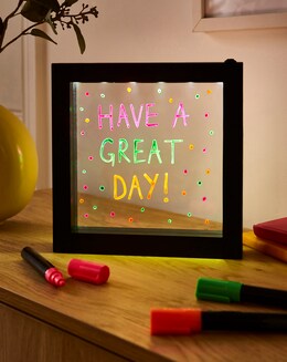 Light Up LED Message Writing Frame