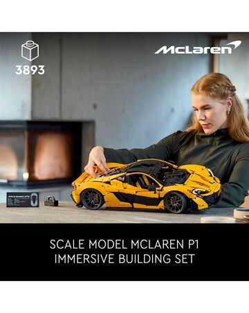 LEGO Technic McLaren P1 Hypercar Set for Adults 42172