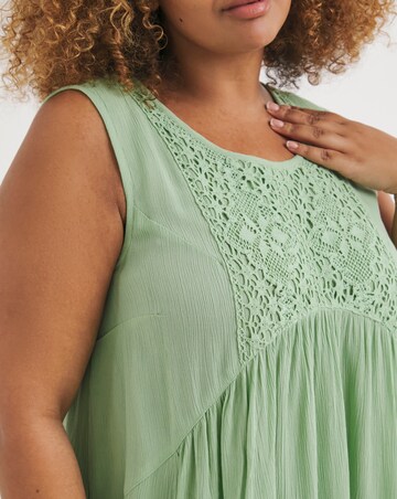Joe Browns Curious Crochet Crinkle Tunic