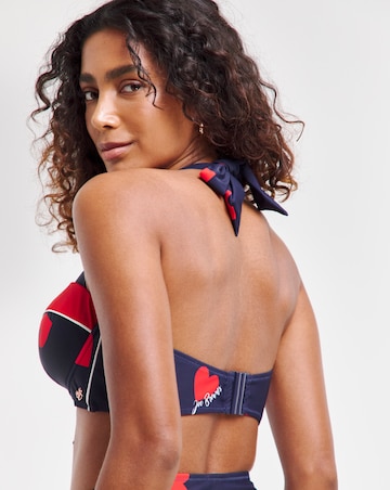 Joe Browns Retro Heart Underwired Bikini Top