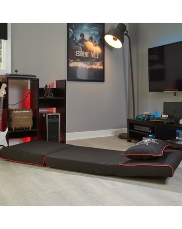 X Rocker Crash Pad Junior Foldable Z Bed Mattress and Gaming Chair