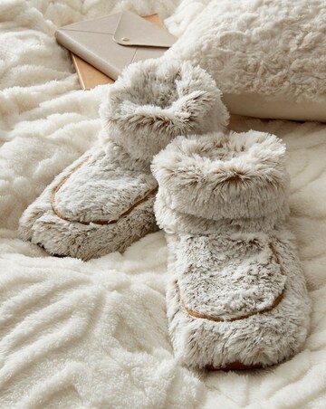 Warmies Marshmallow Boots - Beige