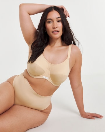 Elomi Energise High Impact Wired Sport Bra Nude