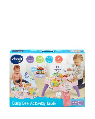 VTech Busy Bee Activity Table- Pink